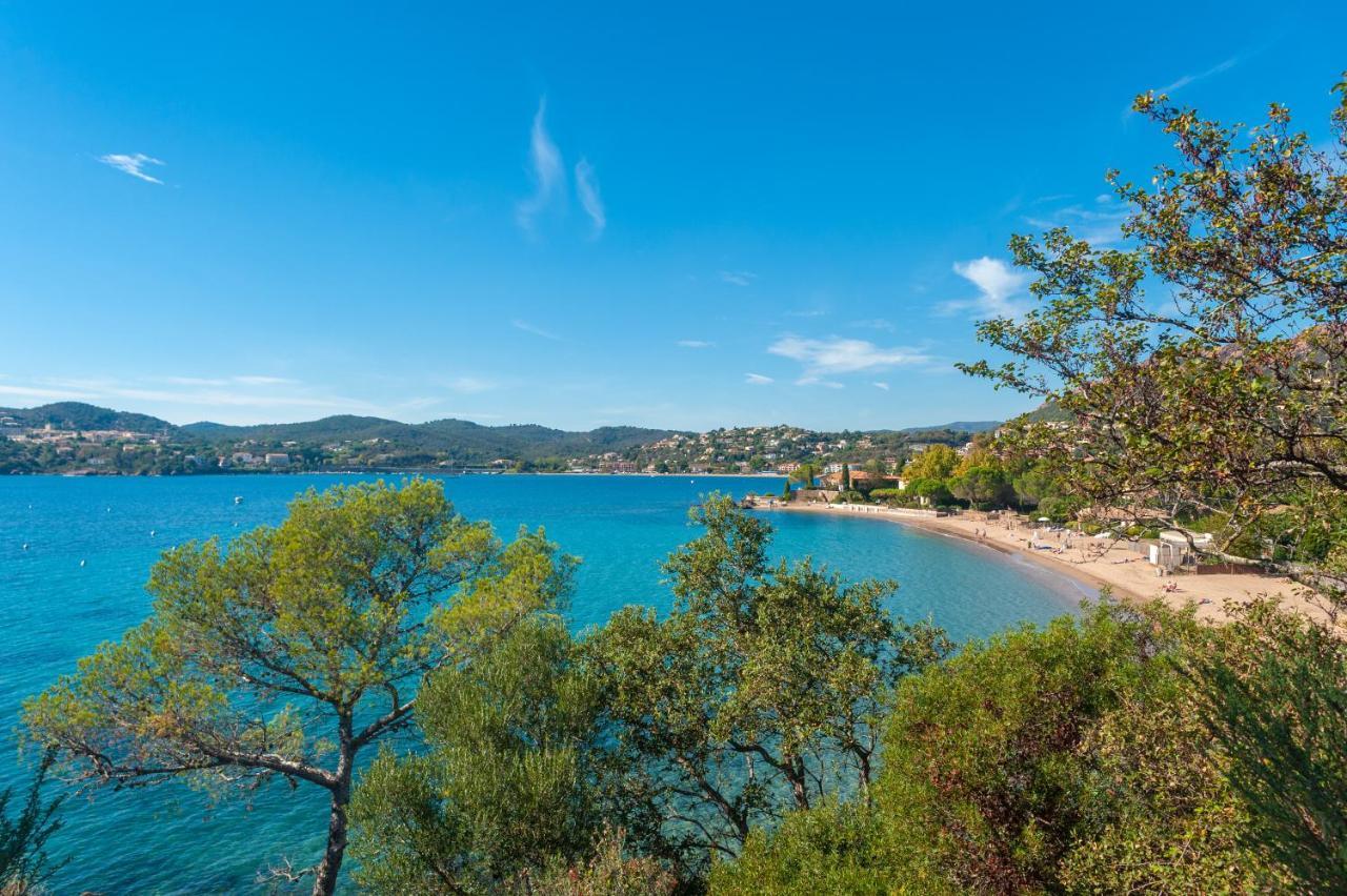 Agay Cap Esterel Le Hameau F2 Clim Plein Sud Dernier Etage Magnifique Vue Mer Saint-Raphaël Extérieur photo