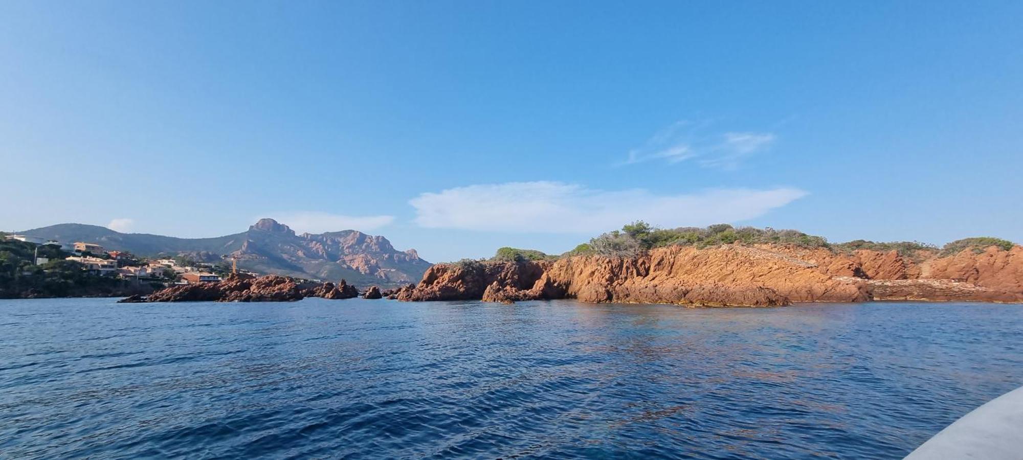 Agay Cap Esterel Le Hameau F2 Clim Plein Sud Dernier Etage Magnifique Vue Mer Saint-Raphaël Extérieur photo