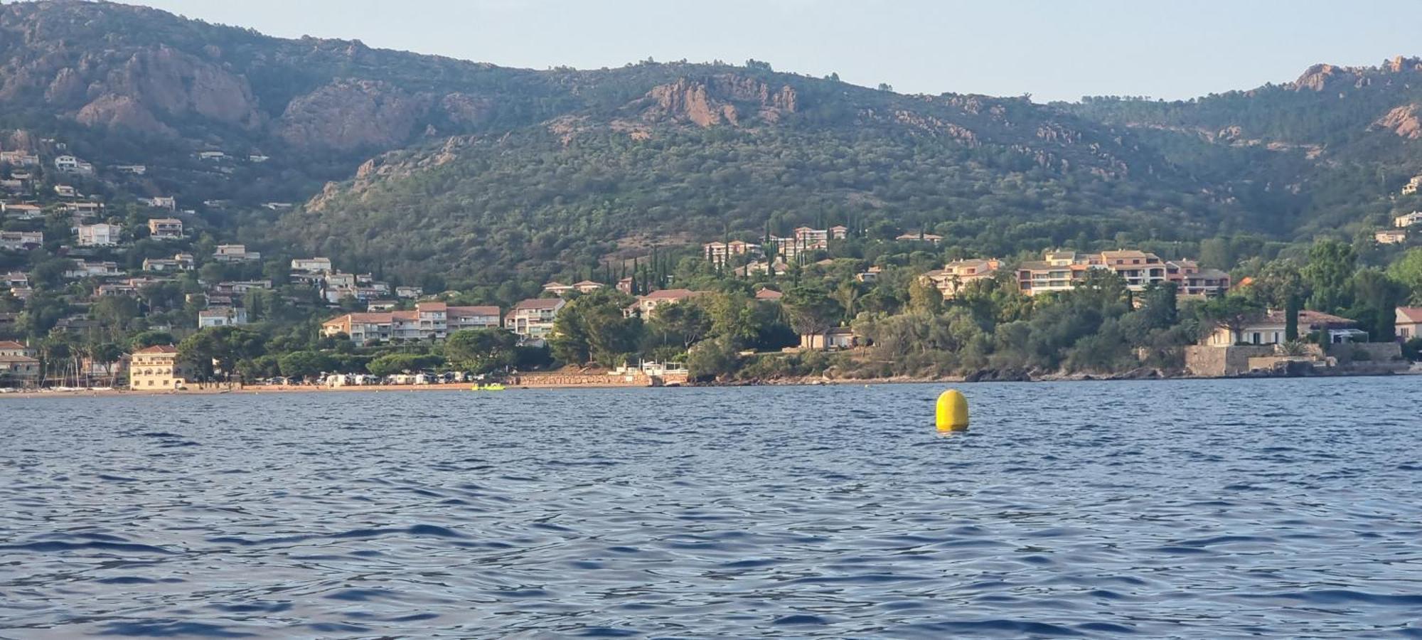 Agay Cap Esterel Le Hameau F2 Clim Plein Sud Dernier Etage Magnifique Vue Mer Saint-Raphaël Extérieur photo
