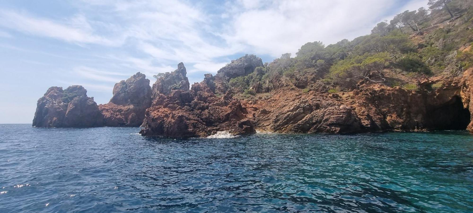 Agay Cap Esterel Le Hameau F2 Clim Plein Sud Dernier Etage Magnifique Vue Mer Saint-Raphaël Extérieur photo