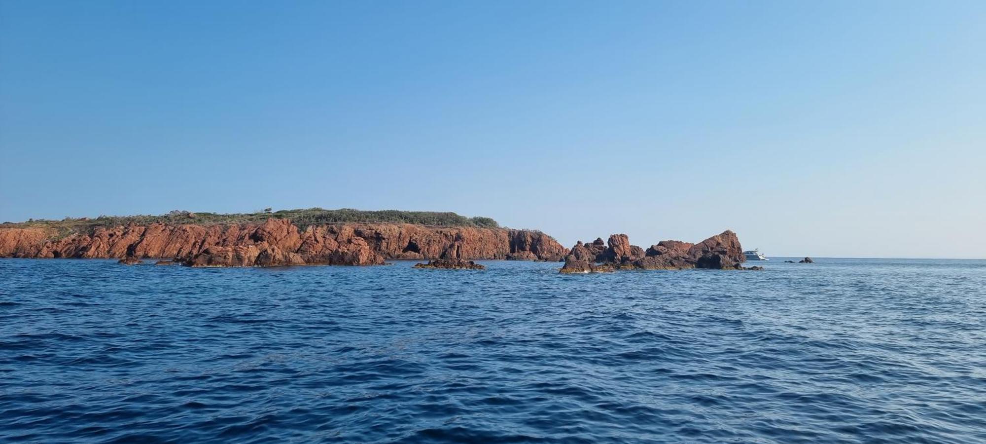 Agay Cap Esterel Le Hameau F2 Clim Plein Sud Dernier Etage Magnifique Vue Mer Saint-Raphaël Extérieur photo