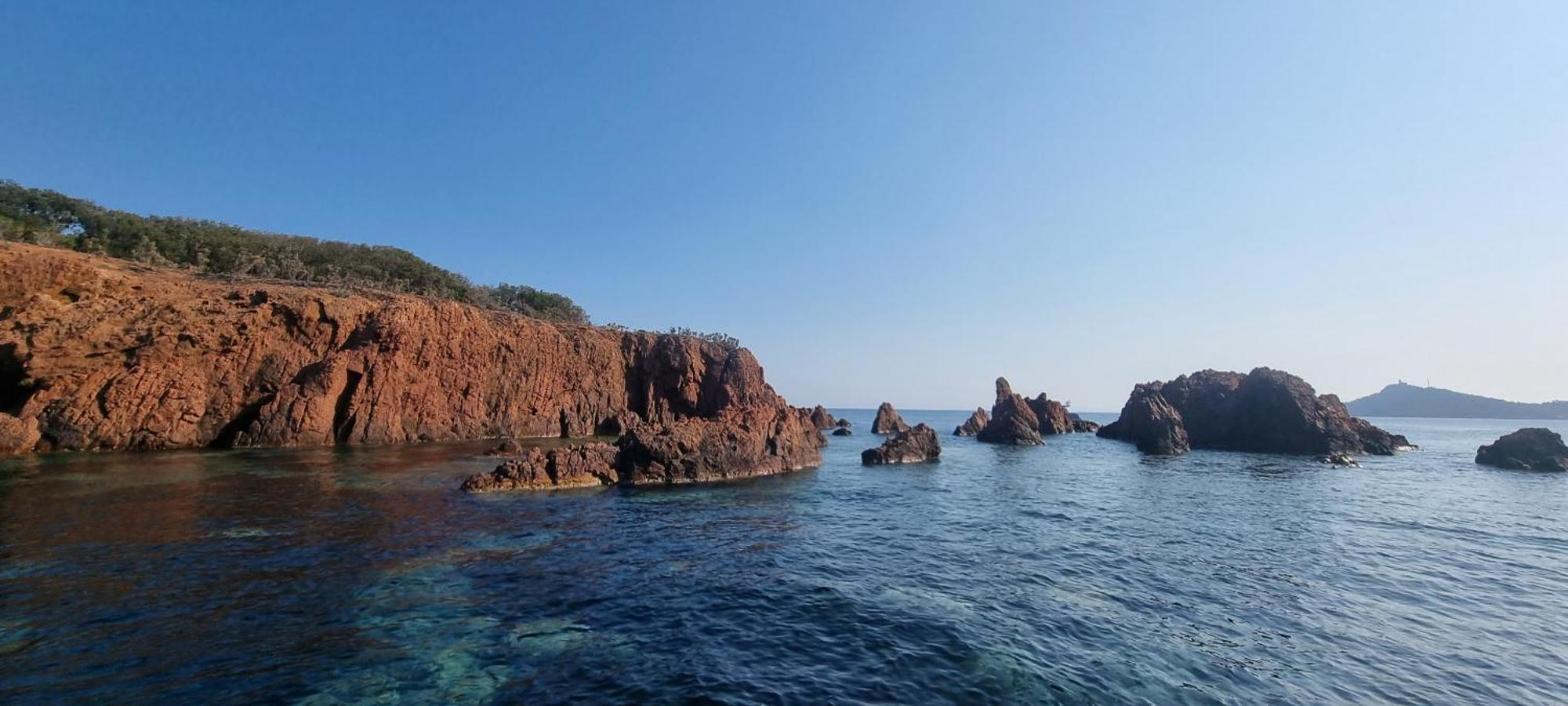 Agay Cap Esterel Le Hameau F2 Clim Plein Sud Dernier Etage Magnifique Vue Mer Saint-Raphaël Extérieur photo