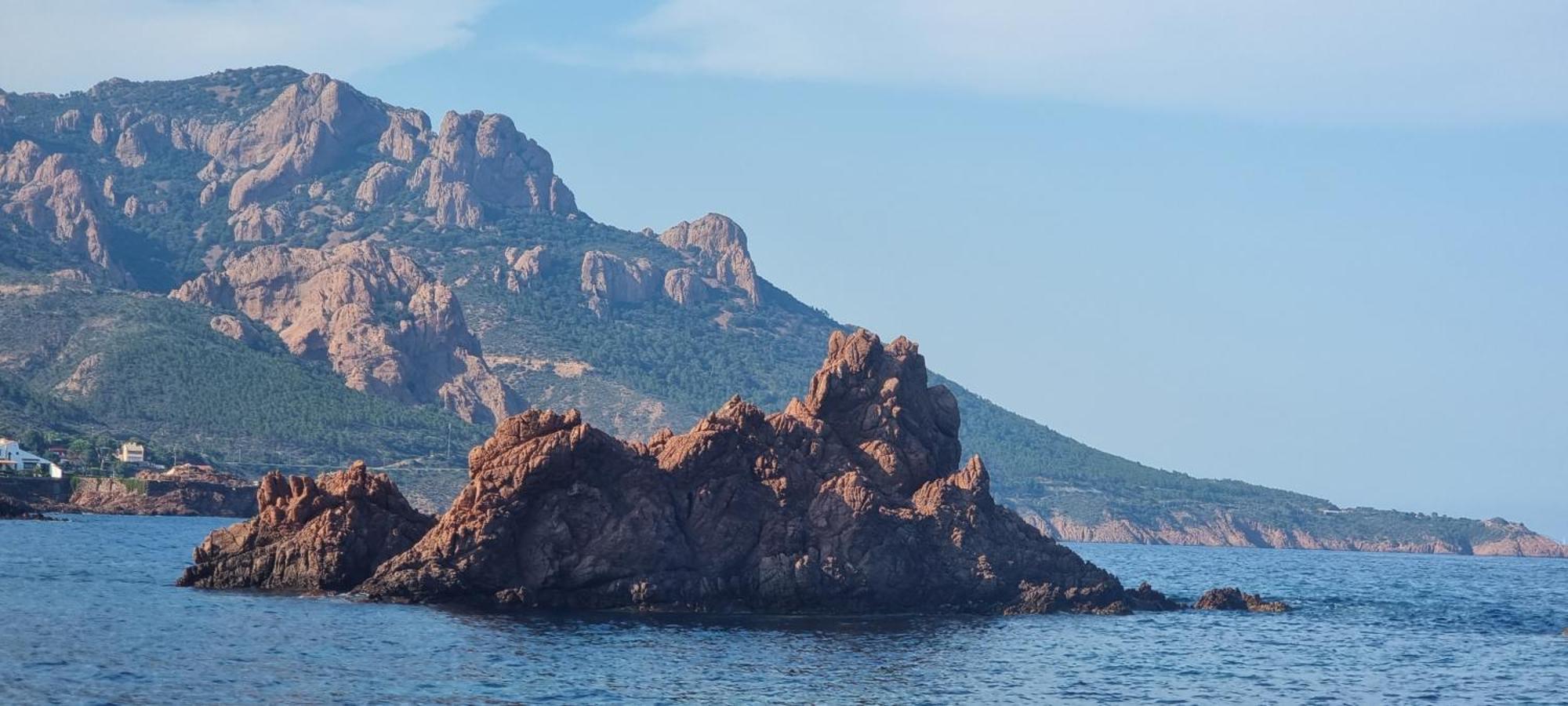 Agay Cap Esterel Le Hameau F2 Clim Plein Sud Dernier Etage Magnifique Vue Mer Saint-Raphaël Extérieur photo