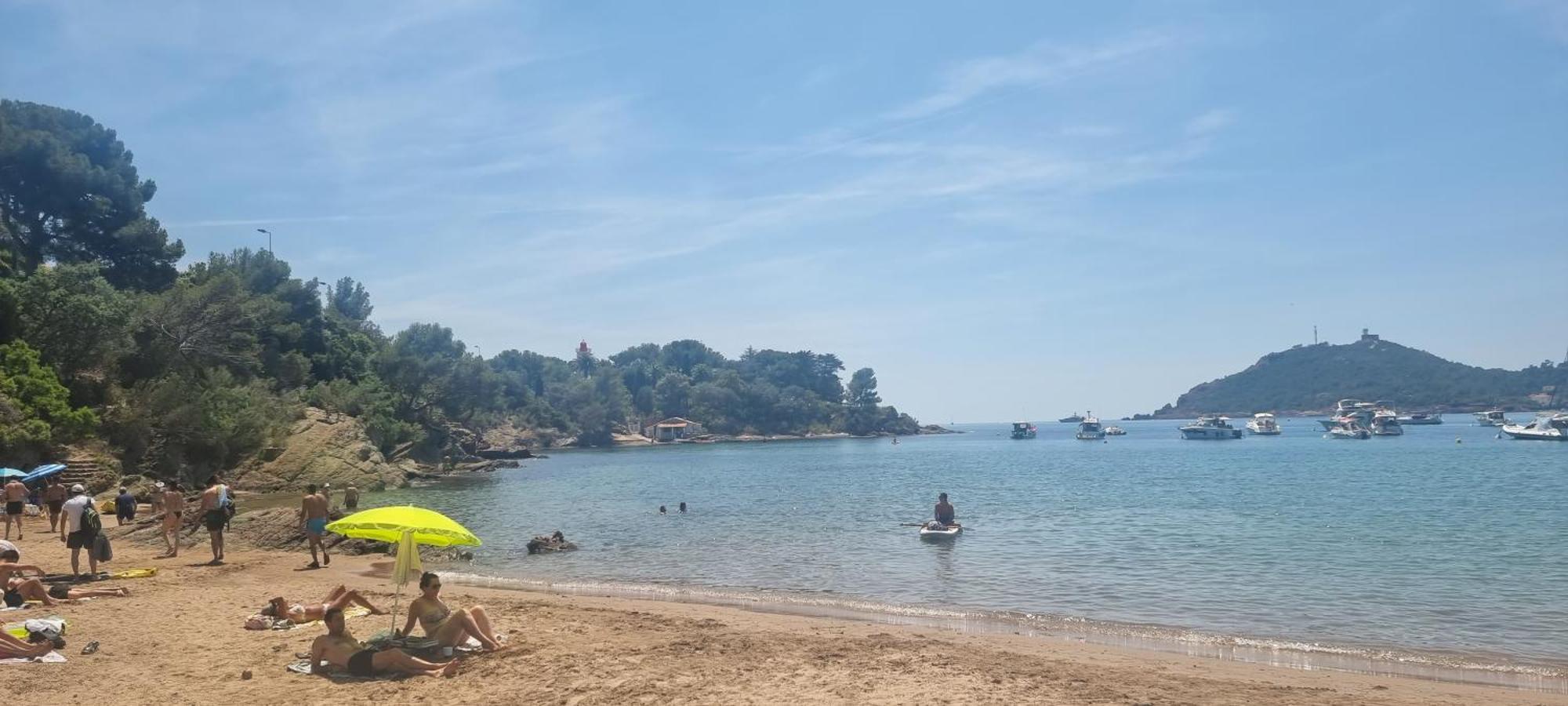 Agay Cap Esterel Le Hameau F2 Clim Plein Sud Dernier Etage Magnifique Vue Mer Saint-Raphaël Extérieur photo