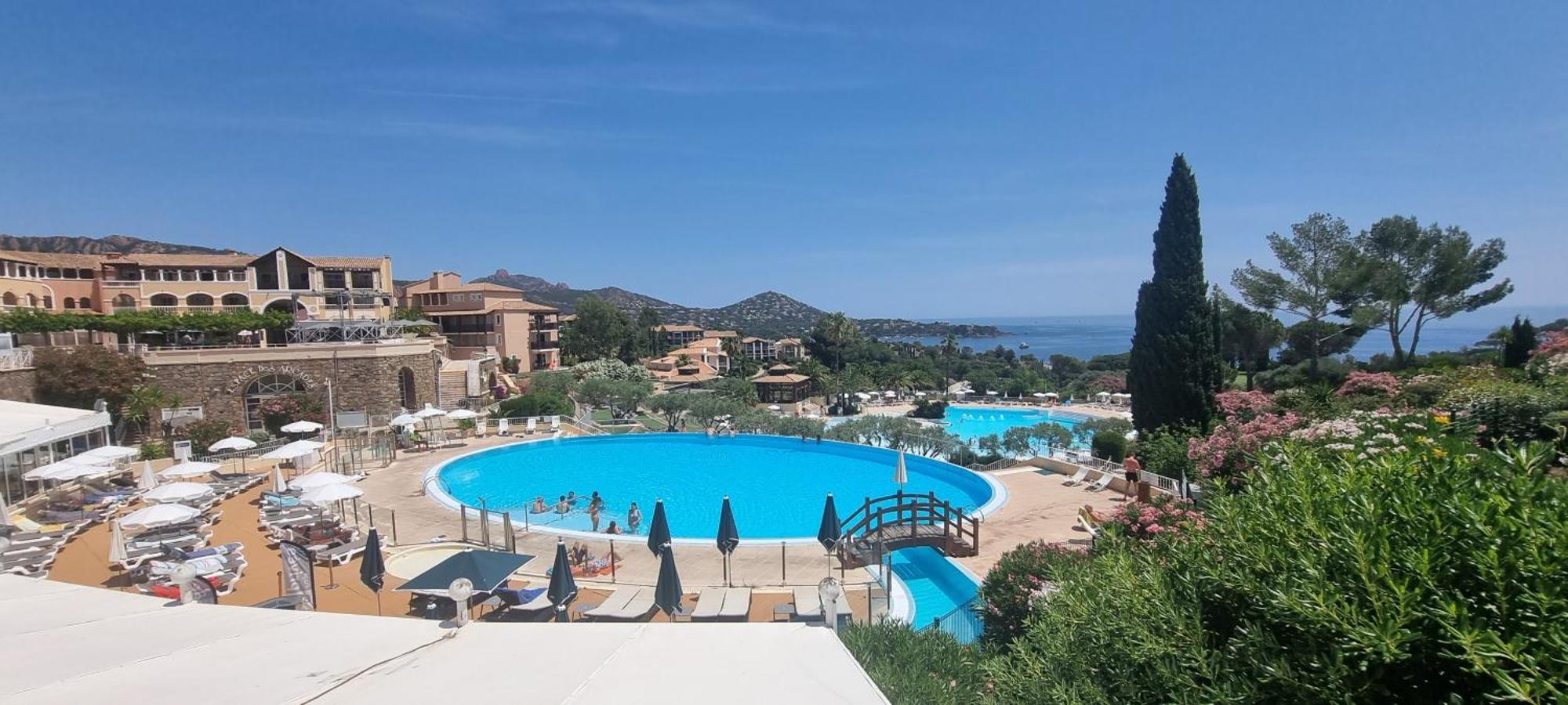 Agay Cap Esterel Le Hameau F2 Clim Plein Sud Dernier Etage Magnifique Vue Mer Saint-Raphaël Extérieur photo